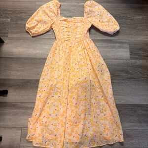 🌼In the Beginning🌼 Floral Puff Sleeve Dress